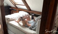 Step sister caught masturbating – she begged me not tell our parents – so I fucked her