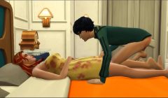 step Son Fucks Blonde Mom After They Had Dinner Together