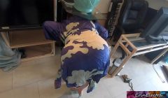 Stepmom gets stuck while sneaking out and fucks stepson to get free – Erin Electra