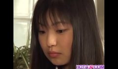 Sweet babe Anna Kuramoto moans as she gets her pussy banged