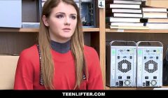 TeenLifter – Cute Teen Shoplifter Strip Searched & Fucked By Officer After Agreement For Freedom – Rosalyn Sphinx, Wrex Oliver