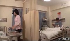 that man and nurse in hospital