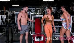 The Best Gym Session For Hot MILF – Freeused