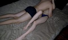 The most tender sex with his stepsister