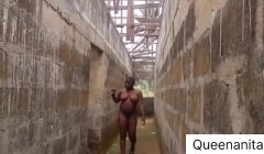 The Uncompleted Building That Girls Are Living Naked And Fucked Anybody That Passed In The Local Bush