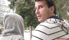 Time traveling babe Ash Hollywood rimming before facial