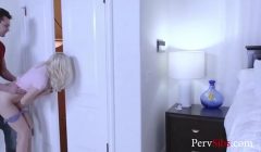Tiny Teen Blonde stepSister Punished By Chole Cherry