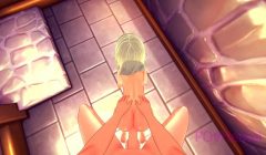 (Trap) Elf maid helps you wash