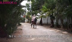 Two teens fucking hard outdoors