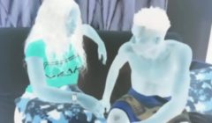 valentine’s day my step sister fucks with her boyfriend in the dark