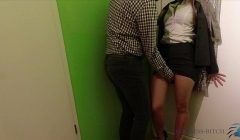 woman in business look quick fuck before work-business-bitch