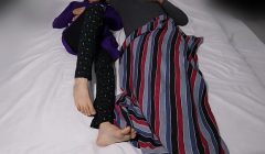 Boss’s wife became naked after seeing driver’s thick black cock