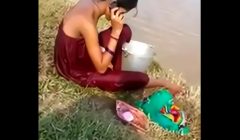 DESI BHABHI BATH OPEN PLACE