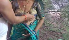 Desi Hot santhali bhabhi outdoor fucking i