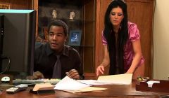 Hot white step mom takes big black dick in her ass