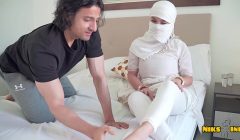 Huge Boobs Submissive Muslim Slut Hard Sex with Desi Boy