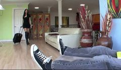 India Summer Jerks Him Off On Her Titties After A Hardcore Fuck