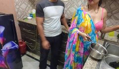 Indian Desi Bhabhi Fucked Hard by Her Devar First Time in kitchen