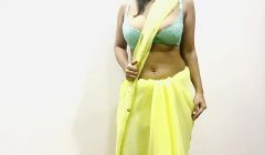 Trailer – Big Boobs Indian Bhabhi Seducing in Yellow Saree